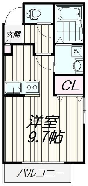 リラックス浜町の物件間取画像