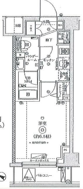 スクエアシティ横浜鶴見の物件間取画像