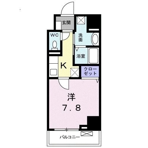 ＧＲＡＮＤＥＰＡＳＳＯ横浜鶴見の物件間取画像