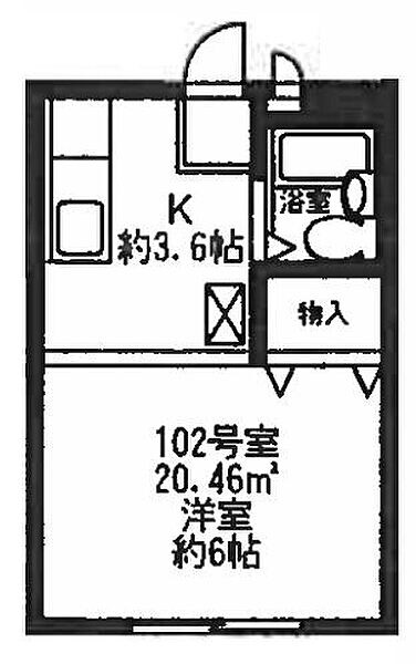 ヴェルドミールＭの物件間取画像