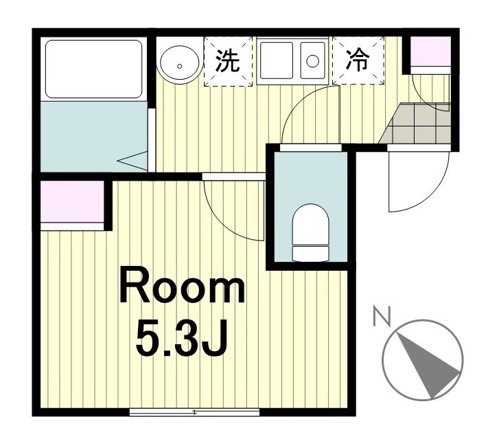 ソラーナ花月の物件間取画像