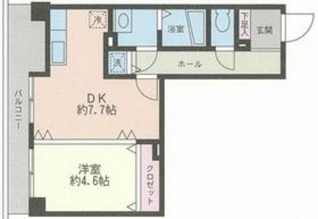 セレブ堀川の物件間取画像