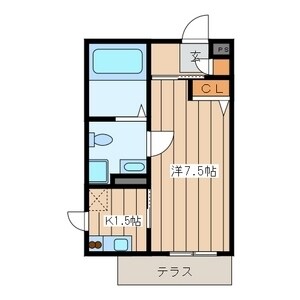 エクセレンス栄光の物件間取画像