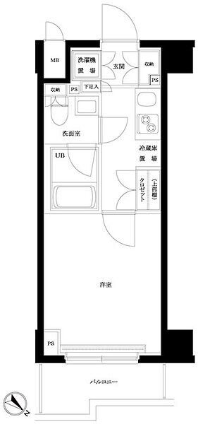 ルーブル川崎貝塚壱番館の物件間取画像