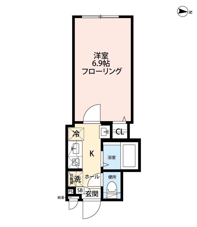 グランクオール矢向の物件間取画像