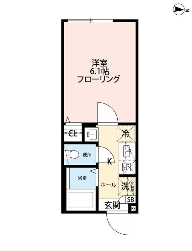 グランクオール矢向の物件間取画像