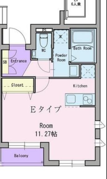 Precious川崎柳町の物件間取画像