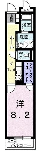 トーレ・ハナの物件間取画像