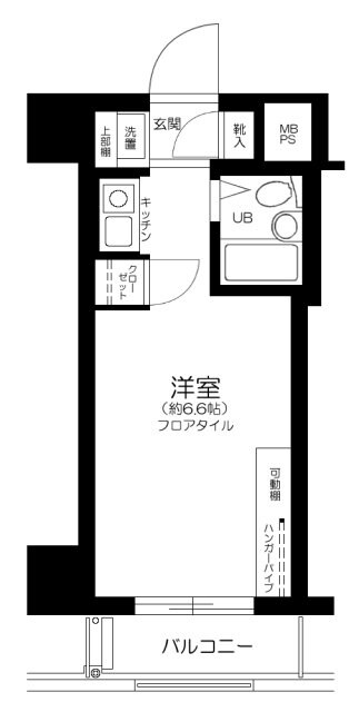 ネオマイム鶴見フルレゾンの物件間取画像