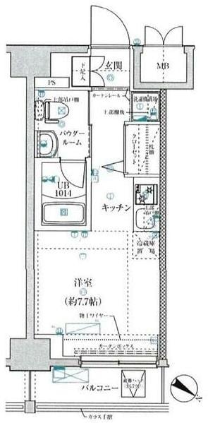 クラリッサ川崎ソレイユの物件間取画像