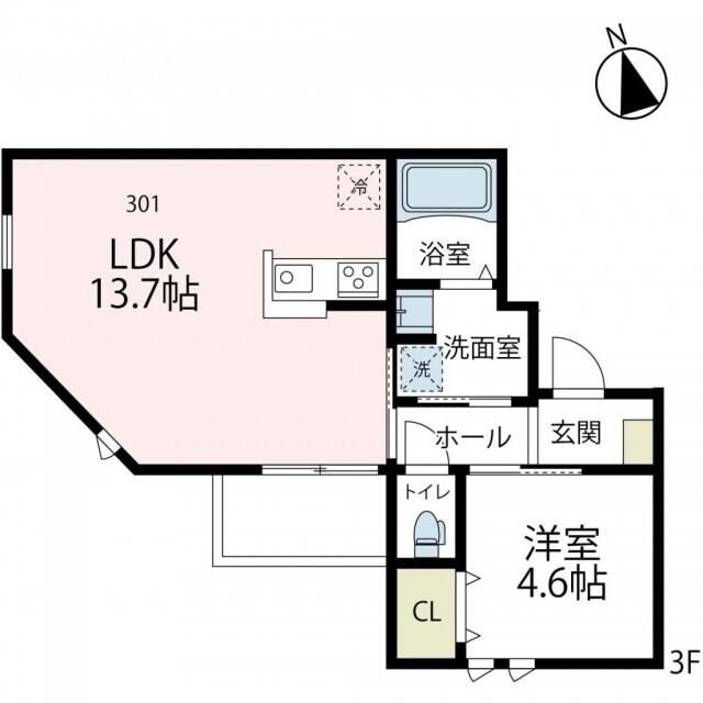 ボワ　メゾンの物件間取画像