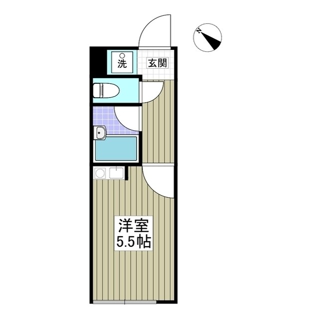 FLAT5池上新町の物件間取画像