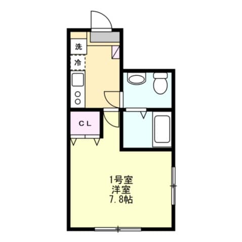 ベイルーム浅田の物件間取画像