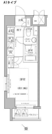 パティーナ川崎南ＤＵＯの物件間取画像