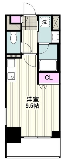 ダイイチフレア川崎の物件間取画像