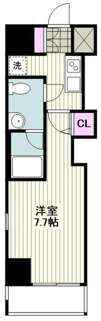 プレールドゥーク川崎大師の物件間取画像