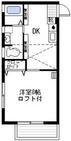 キューブハウス　B棟の物件間取画像