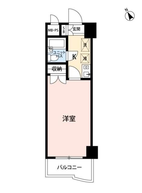 シーガル鶴見の物件間取画像