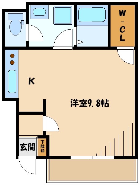 ルミナスハイムの物件間取画像