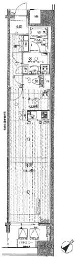 ＬＡ.ＰＲＹＬＥ新横浜の物件間取画像