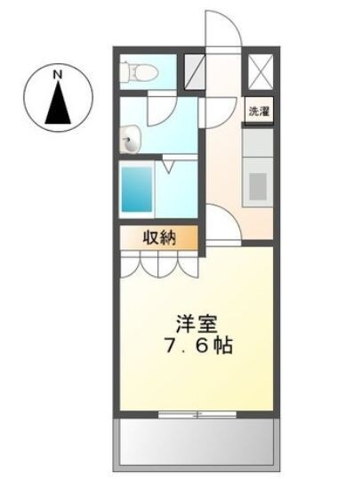 ヴィサイドグリーンの物件間取画像