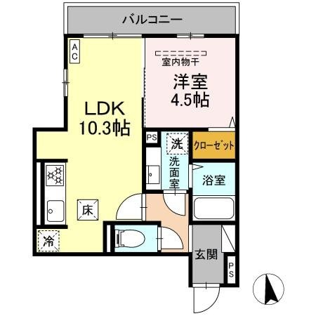 D Paina 日吉本町IIの物件間取画像