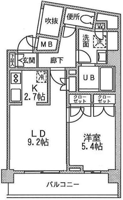 ファインステージ新横浜の物件間取画像