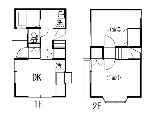 ルシオ高田東の物件間取画像