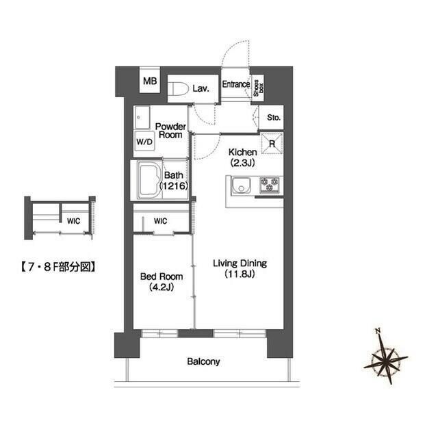 アビティ宮前平の物件間取画像