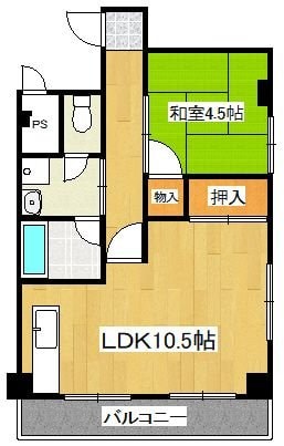 大新マンションの物件間取画像