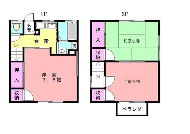 鈴木勝昭邸の物件間取画像