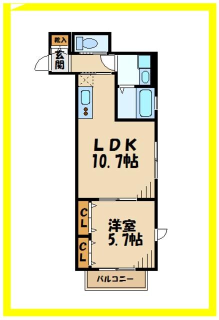 アムールモンテの物件間取画像