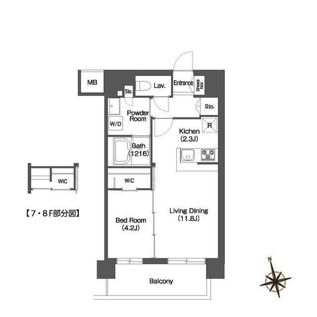 アビティ宮前平の物件間取画像