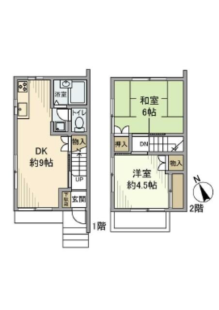 馬絹ＦＪハウスの物件間取画像