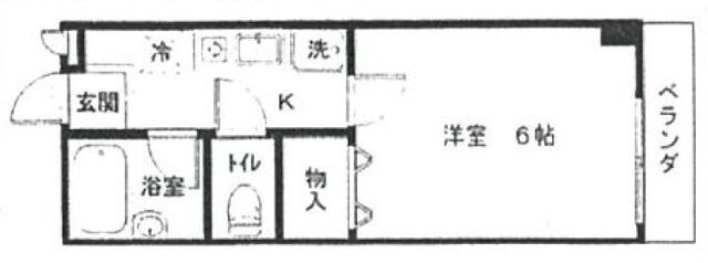 ピア小机の物件間取画像