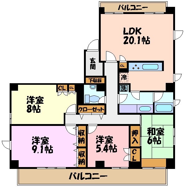 PATH宮前平の物件間取画像