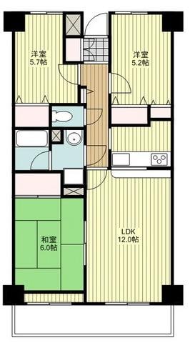 メゾン瑞穂の物件間取画像