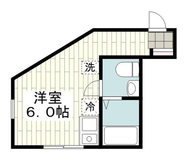 グラム港南の物件間取画像