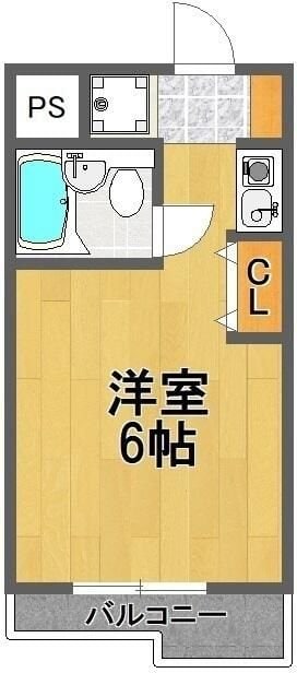 シャトーライフ弘明寺の物件間取画像