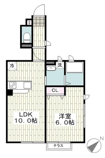 アムール　Ｋｅｉの物件間取画像