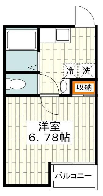 リッチモンド港南台の物件間取画像