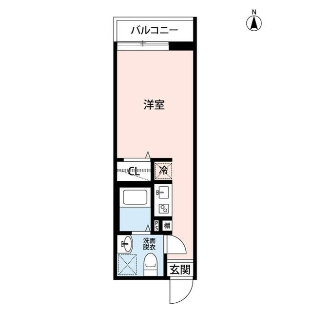 ヒルズ新羽町の物件間取画像