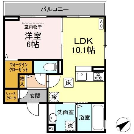 仮)D-ROOMあざみ野4丁目の物件間取画像