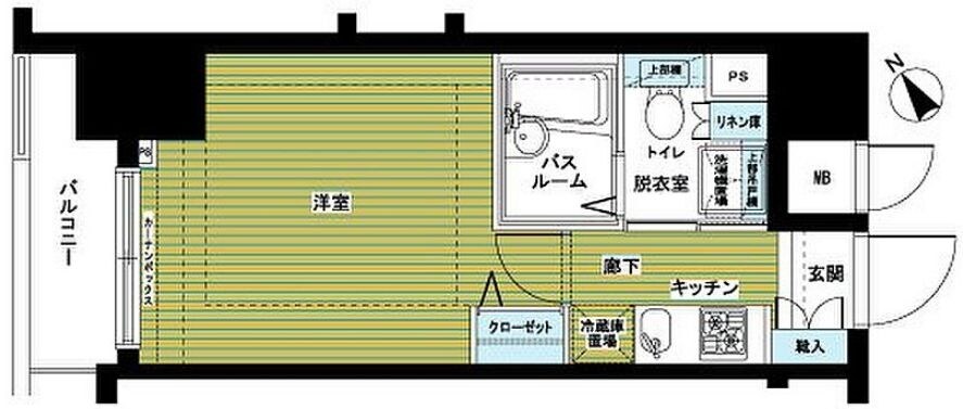 トーシンフェニックス新横濱イクシールの物件間取画像