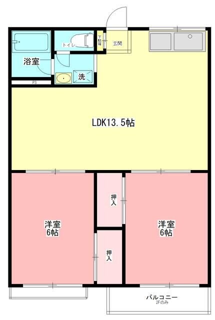 パークハウスＣの物件間取画像