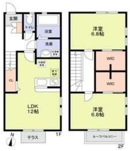 フォレストステージ青葉台の物件間取画像