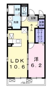 サンシャインの物件間取画像