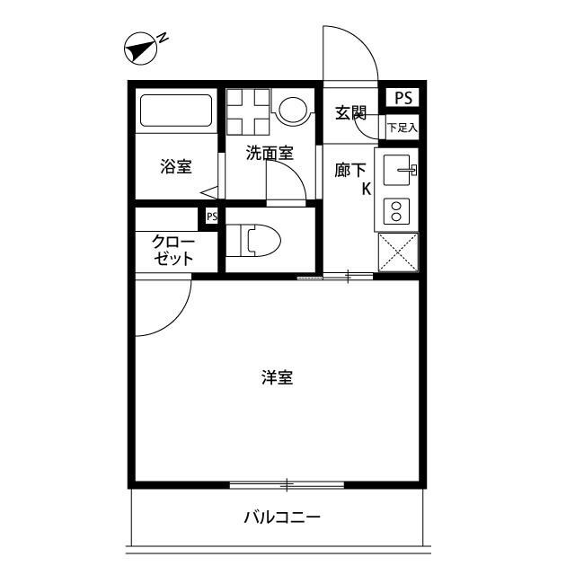 アムールＴＯＫＩの物件間取画像