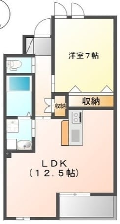 アップヒルズの物件間取画像