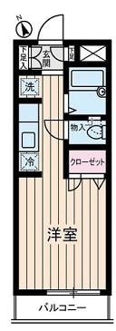 青葉台ハイツの物件間取画像